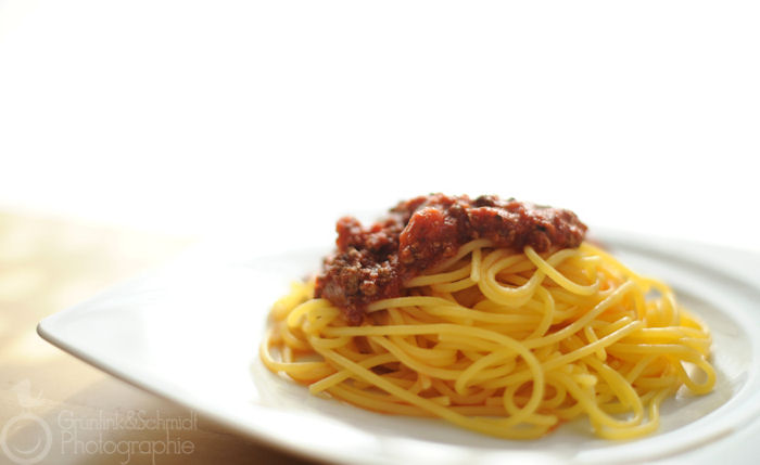Vegetarian and Gluten-free Spaghetti Bolognese